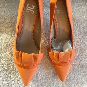 Orange  Juicy Couture Heels